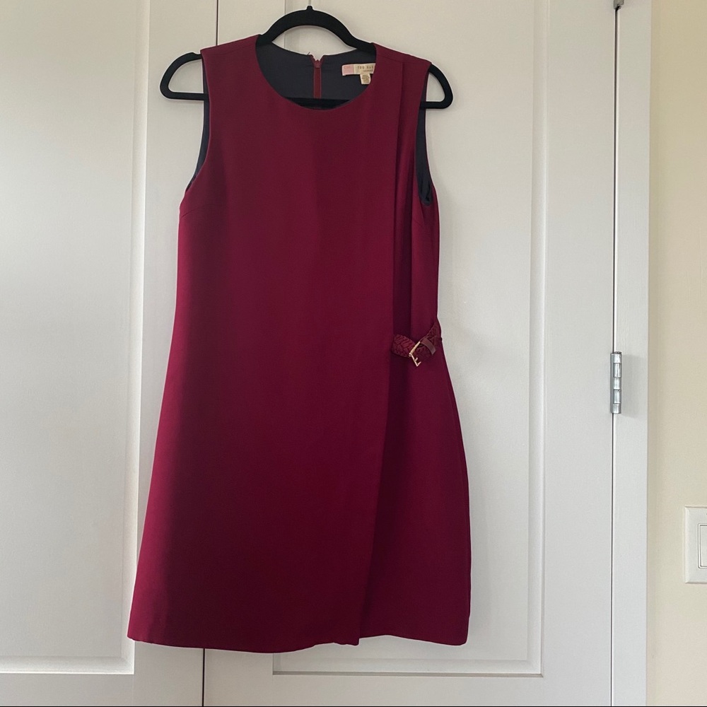 Ted Baker London Belted Midi Size: 4-6